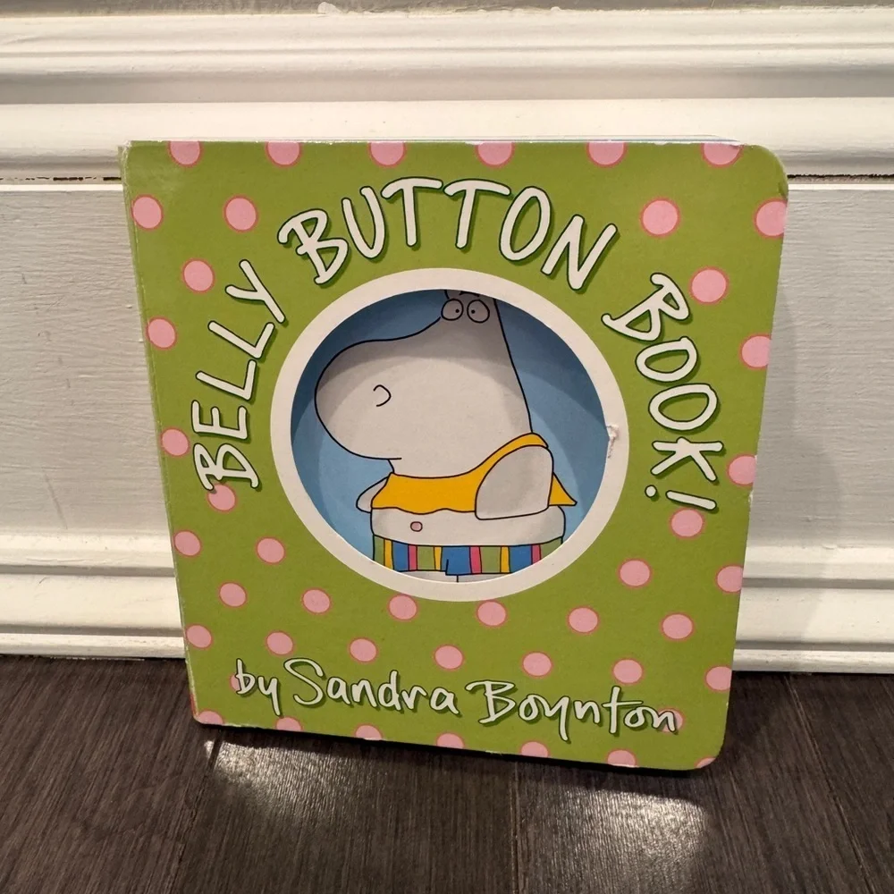 Belly Button Book Kids Board Book Infant Toddler